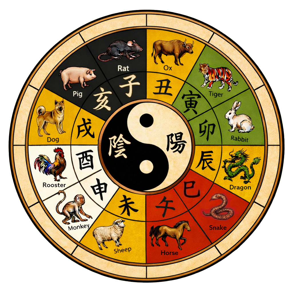 Chinese Zodiac animals